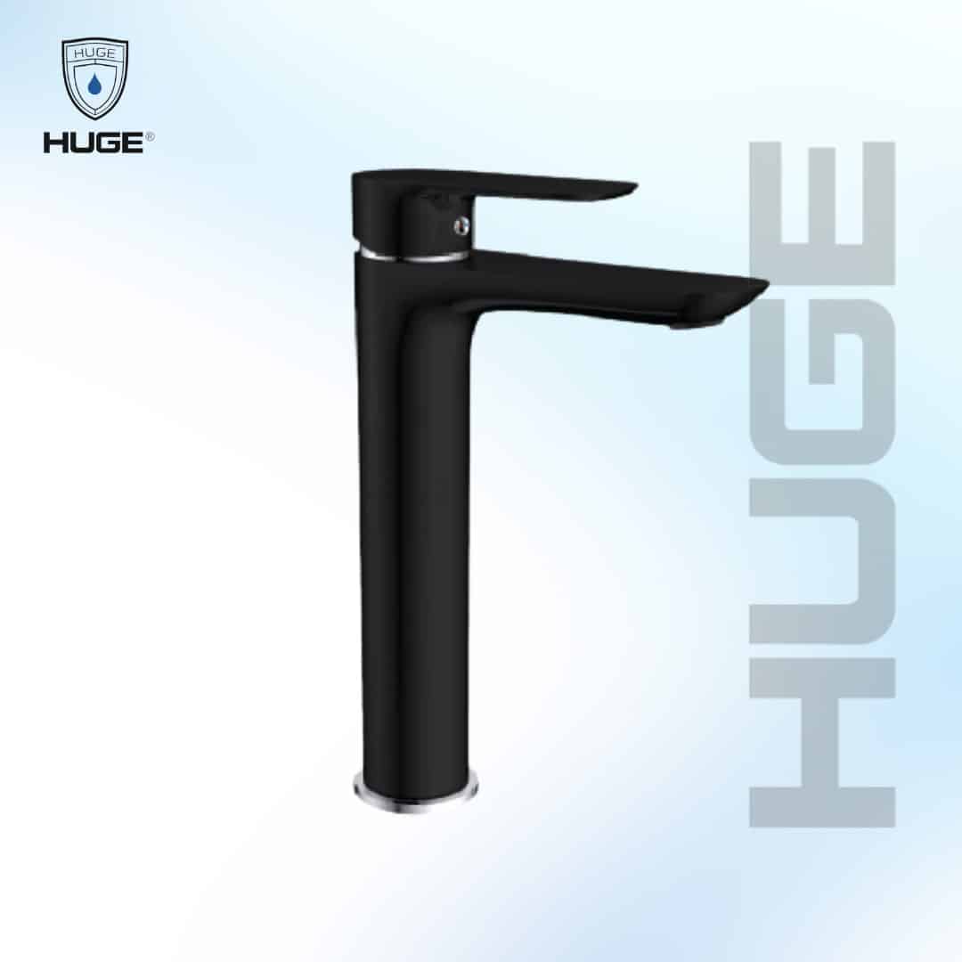 Vòi Lavabo Allen Đen HUGE H-6200AB
