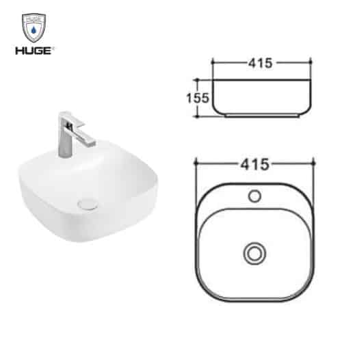 bồn chậu rửa lavabo H-LD2415