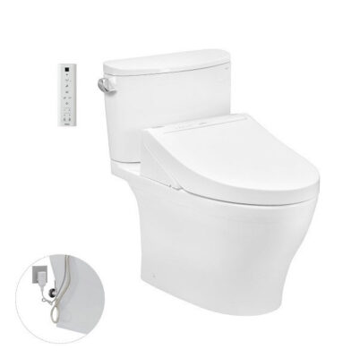 bồn cầu 2 khối washlet toto cs767w14