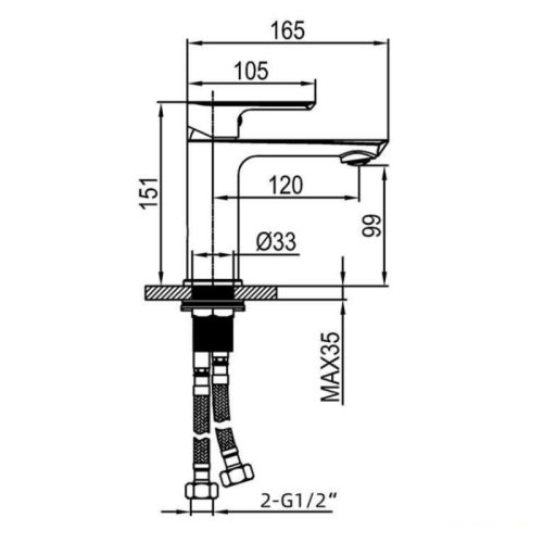 vòi lavabo h-6200V2