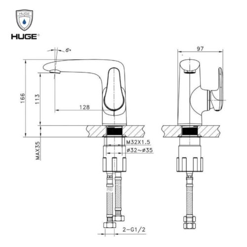 vòi lavabo H-6600A