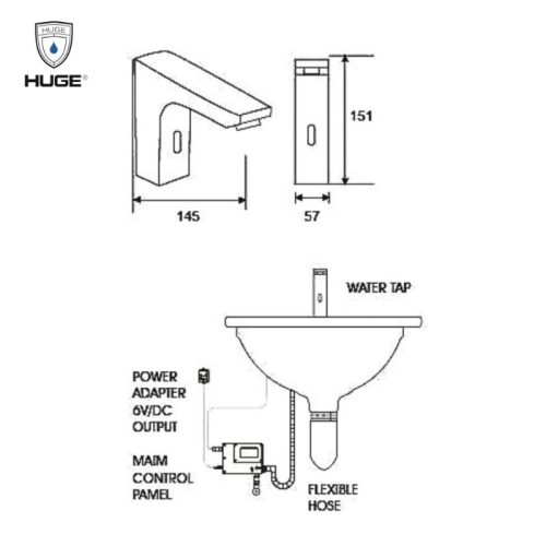 vòi lavabo H-6900VS