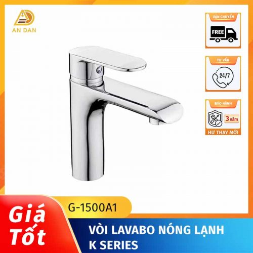 VÒI LAVABO NÓNG LẠNH K SERIES (G-1500A1)