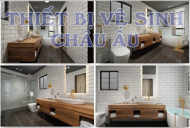 Thiết bị vệ sinh nhập khẩu Châu Âu