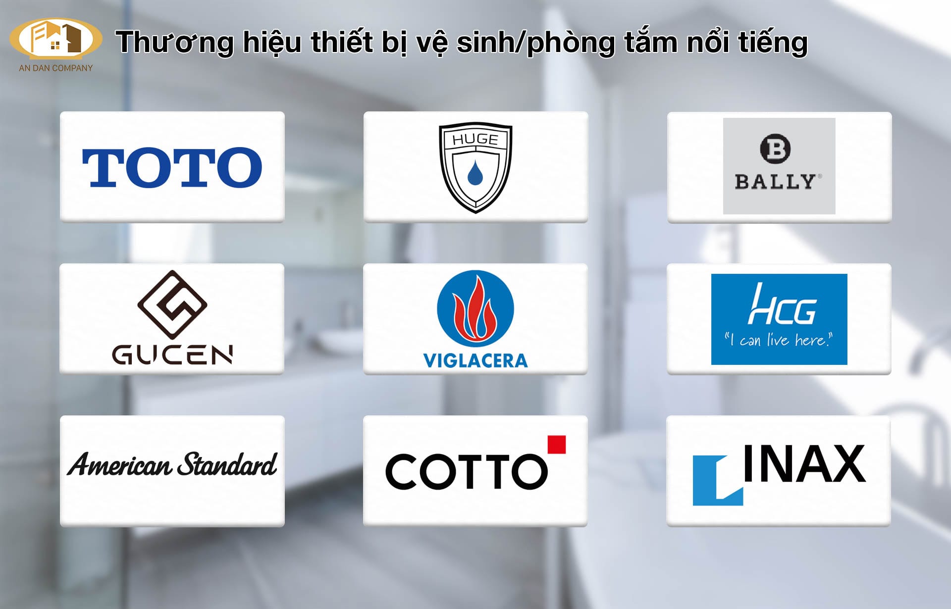 Thương hiệu thiết bị vệ sinh