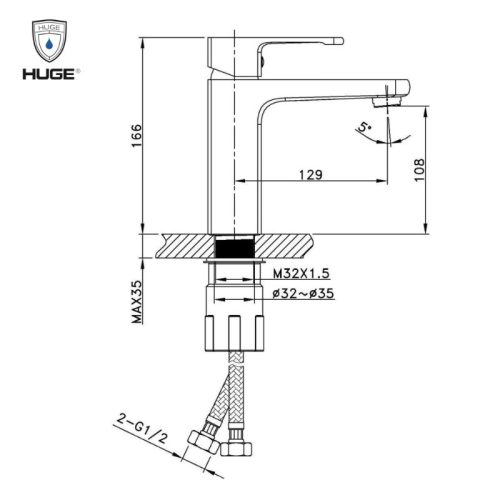 vòi lavabo H-6900V