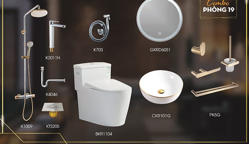 gói combo thiết bị vệ sinh