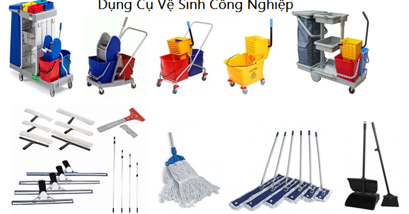 dụng cụ vệ sinh công nghiệp