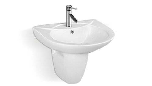 Lavabo chân lửng Gucen (G-LVL01)