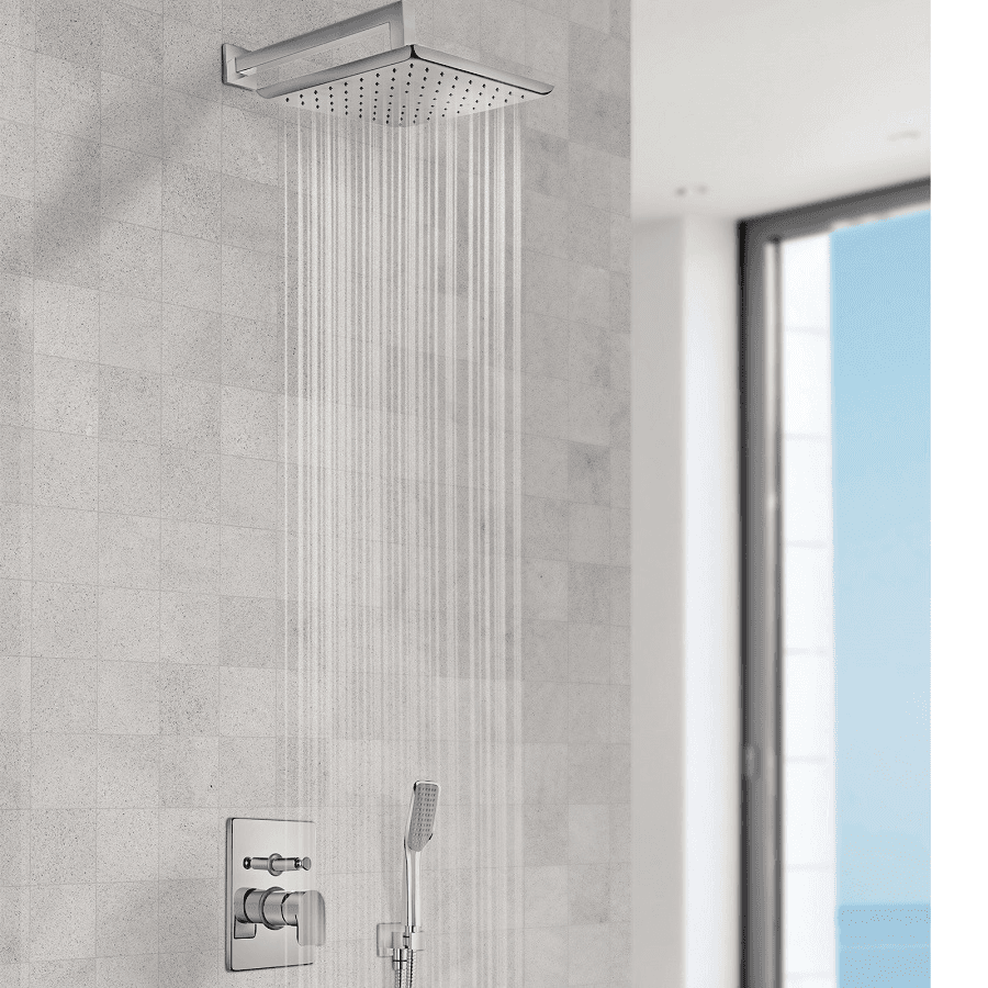 Thiết kế tinh gọn của sen tắm âm tường