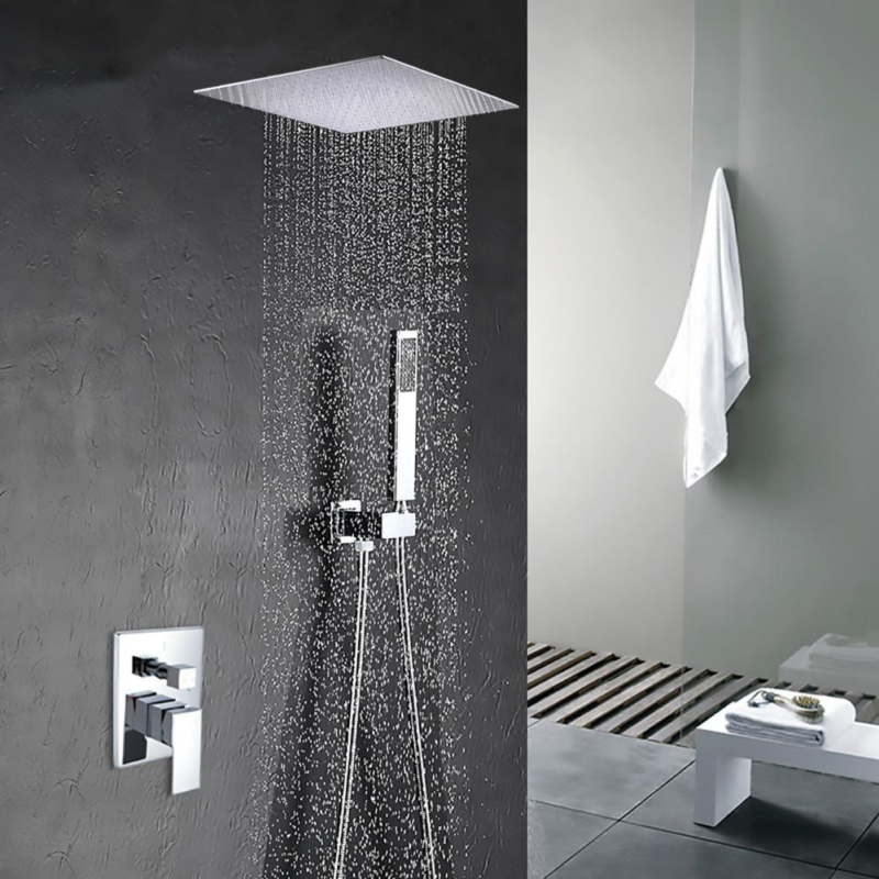 Vòi sen tắm âm tường với thiết kế hiện đại