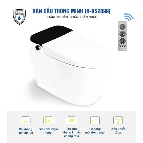Bồn cầu HUGE: Giải pháp thông minh cho phòng tắm của bạn
