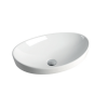 Lavabo Bán Âm Cao Cấp Hình Oval Bally (MG-7116)