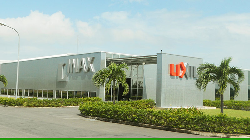 nhà máy sản xuất thiết bị vệ sinh inax