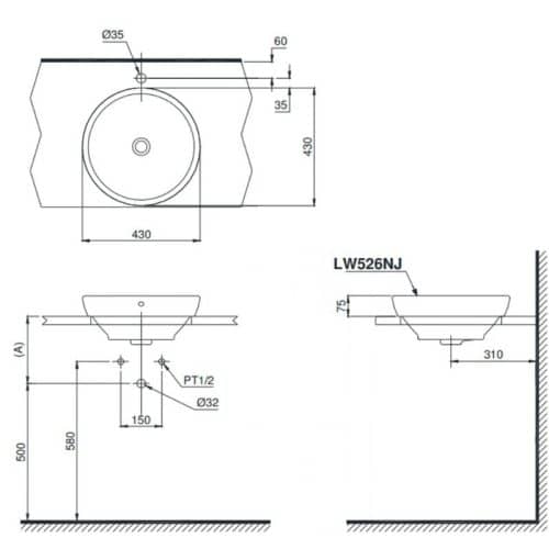 bản vẽ LW526NJU