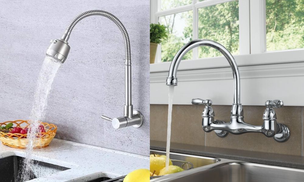Đặc trưng cơ bản của vòi chậu rửa bát 2 đường nước