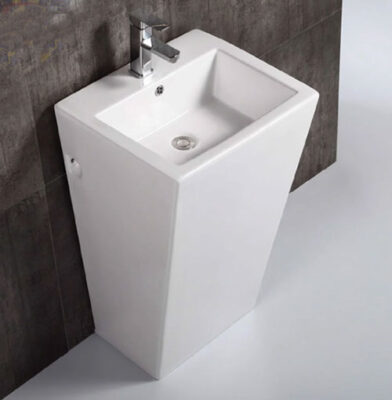 Chậu rửa lavabo liền khối BRODA