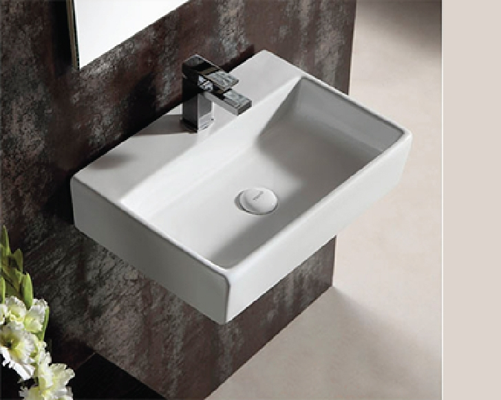 Sự đa dạng, phong phú trong mẫu mã lavabo treo tường