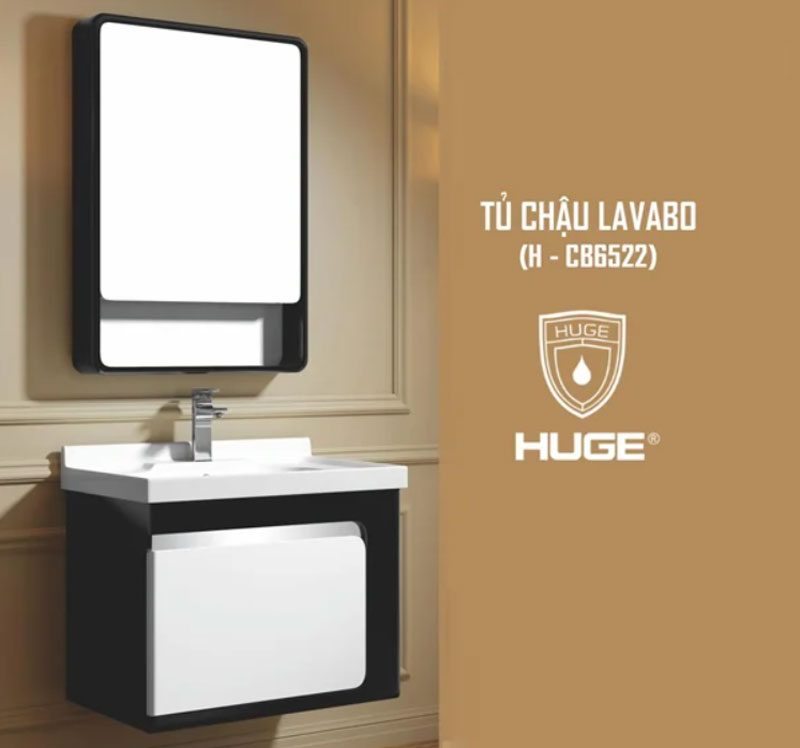 Thương hiệu tủ lavabo HUGE