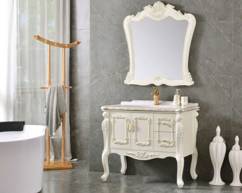 tủ lavabo cổ điển