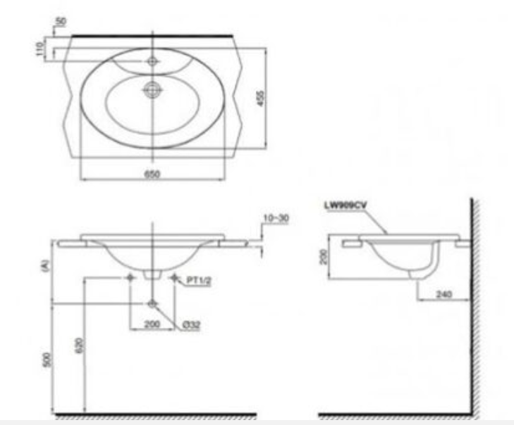 lắp đặt tbvs chậu lavabo