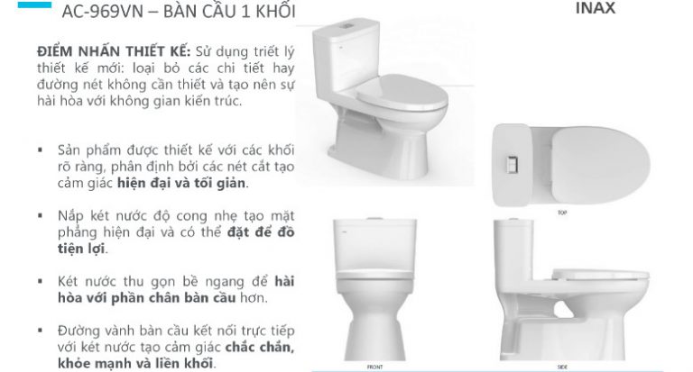 Thiết bị vệ sinh Inax đáng mua không?
