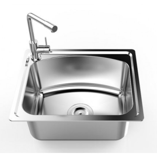 Chậu inox 304 rửa bát một hố chậu