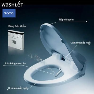 Nắp rửa điện tử TOTO WASHLET