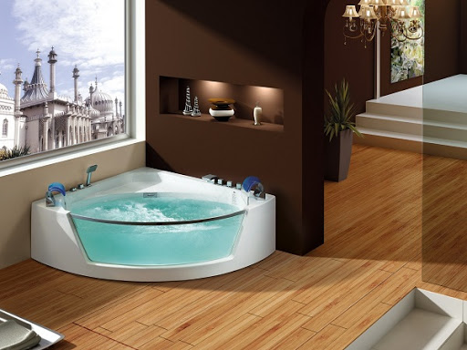 Kích thước bồn tắm góc tiêu chuẩn