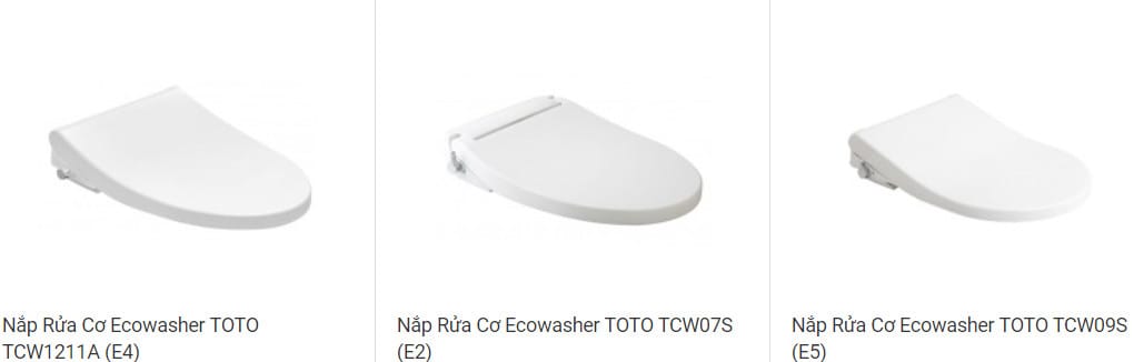 Nắp rửa cơ Toto