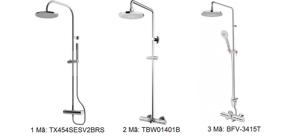 Các mẫu sen nhiệt độ TOTO INAX giá tốt