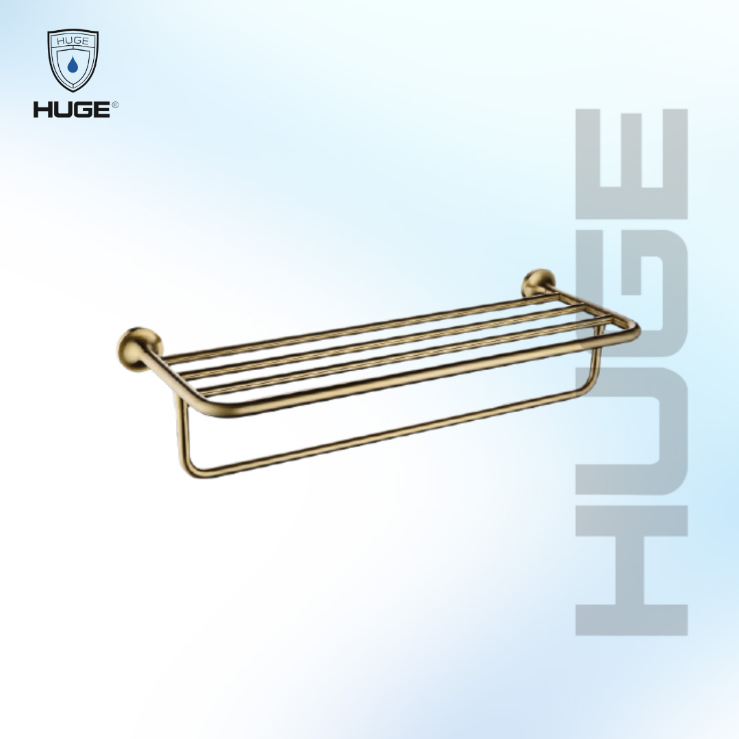 H-B1839G là mẫu kệ khăn 2 tầng thuộc Bộ phụ kiện Pamela Gold