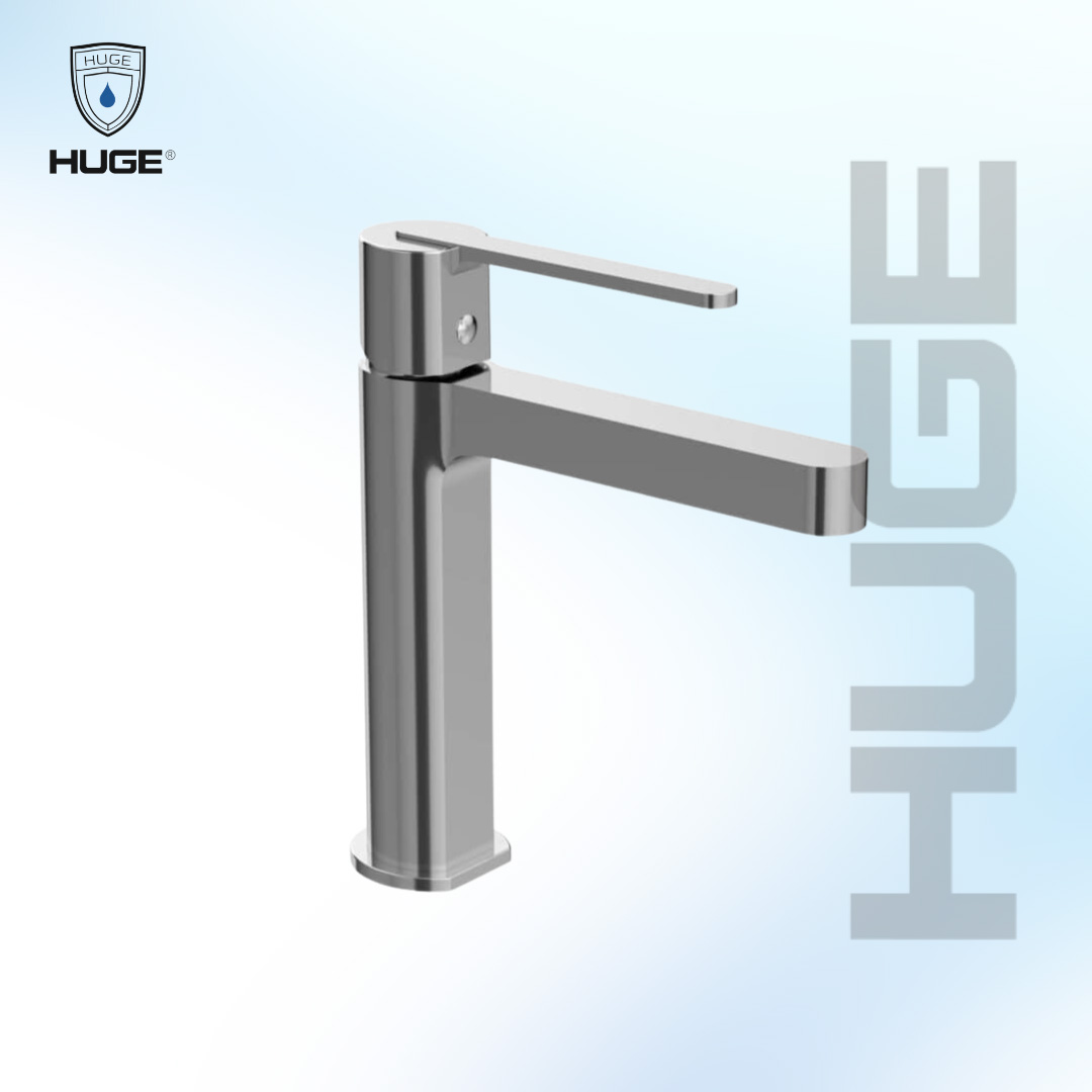 Vòi lavabo Pamela H-2600V, một phần không thể thiếu trong Bộ sưu tập Elegant Series của Huge