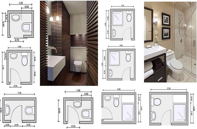 Kích thước nhà vệ sinh