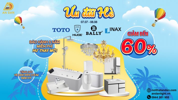 CTKM thiết bị vệ sinh