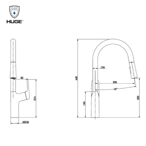 vòi rửa chén H-V2811