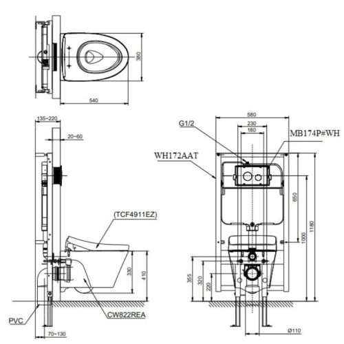 bản vẽ CW822RA-TCF24410AAA