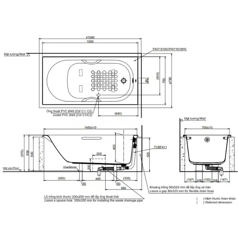 bản vẽ PAY1515HVC