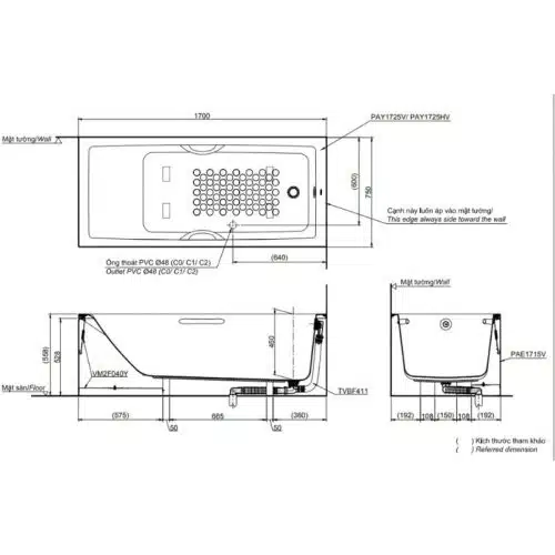 bản vẽ PAY1725HVC