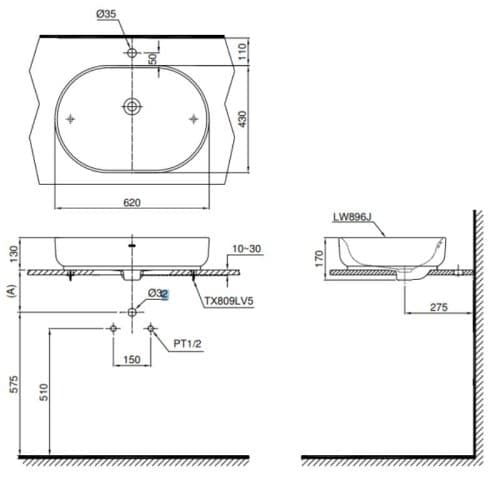 bản vẽ LW896JW