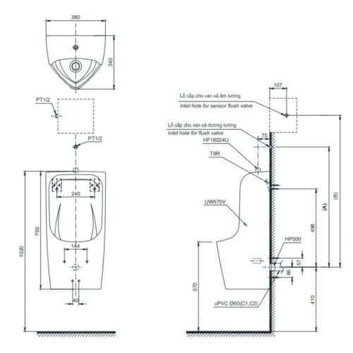 bản vẽ UT570T