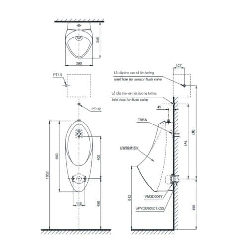 bản vẽ UT904N