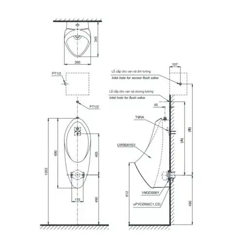 bản vẽ UT904N