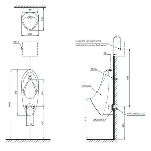 bản vẽ UT904R