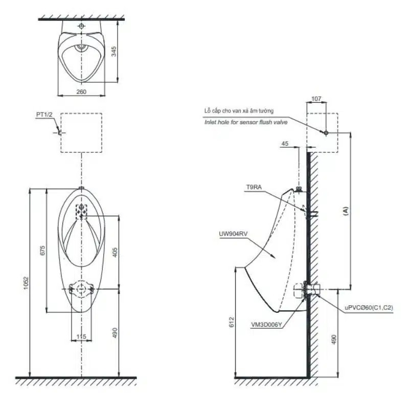 bản vẽ UT904R