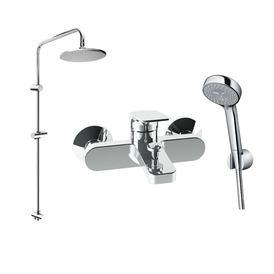 Bộ Sen Cây Nóng Lạnh TOTO DM907CS/TBW07012A/TTMR302V