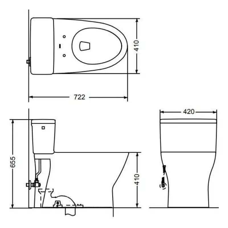 bồn cầu thông minh toto MS188VKW16