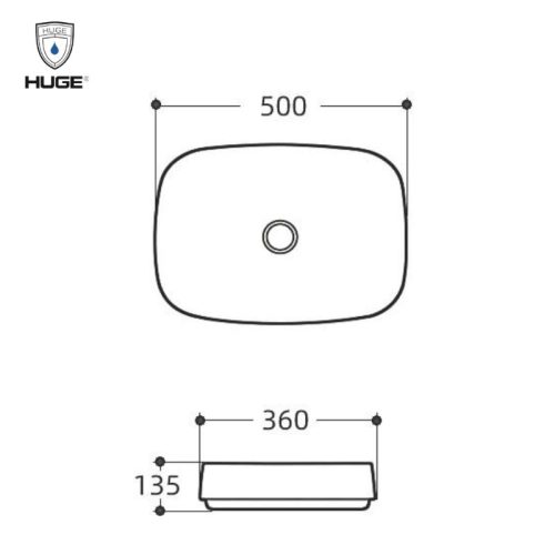 lavabo đặt bàn H-LD1500S