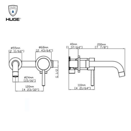 vòi lavabo h-vt200