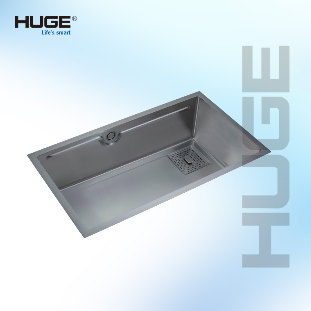 Chậu rửa bát Huge H-KS8043U chính là lựa chọn hoàn hảo dành cho những ai đang tìm kiếm sự tinh tế đến từng chi tiết